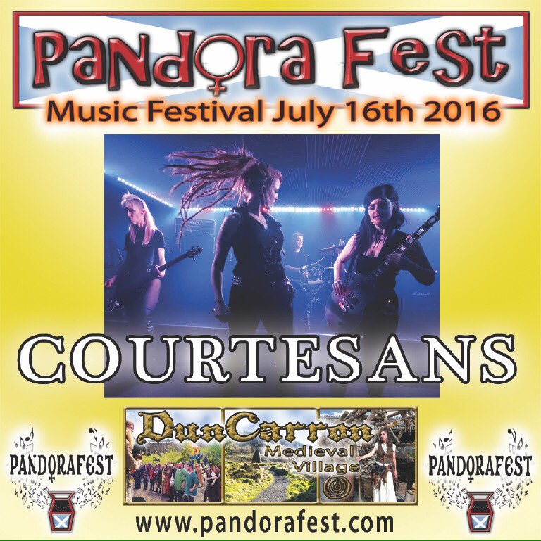 PandoraFest's tweet photo. #PandoraFest #Artist #Highlight: our exquisite #headliner #band @the_courtesans ! #Scotland #Musicians #Festivals https://t.co/OFOApu4Bsl