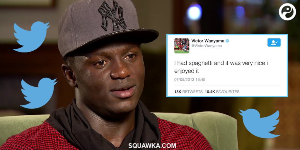 4 Welcome To The Weird Amp Amp Wonderful World Of Victor Wanyama 039 S Twitter Account Hilarious Squawka Football Scoopnest