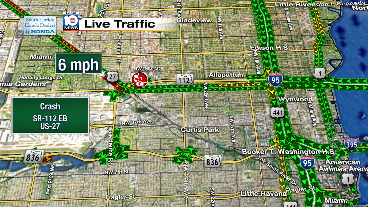 Crash on SR-112 EB & US-27 #TRAFFIC #MIAMI https://t.co/x1ohACPopU