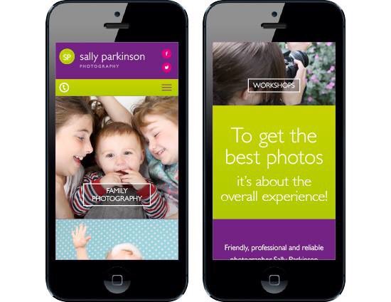 New website live today for Sally Parkinson photography. Vibrant and responsive web design sallyparkinson.co.uk