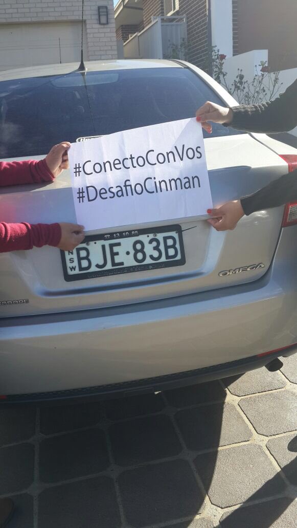 ConectoConVos's tweet image. #ConectoConVos #DesafioCinman desde AUSTRALIA