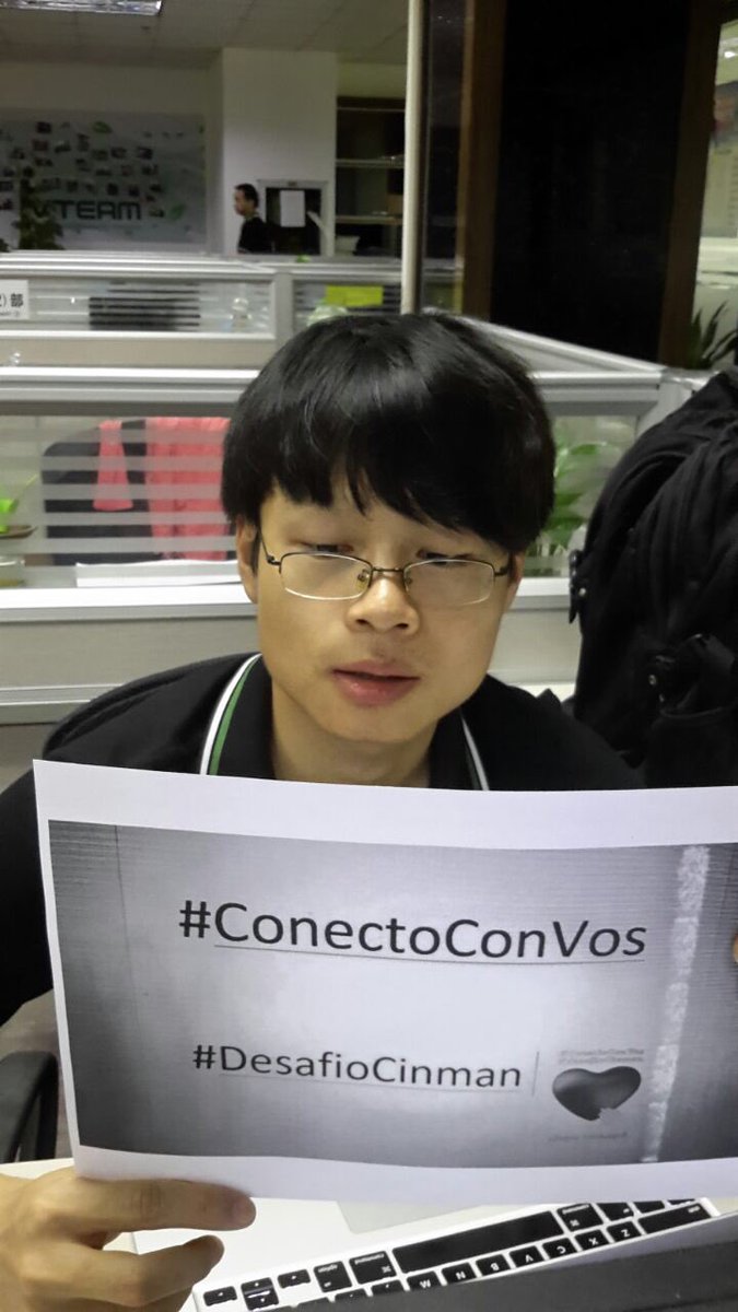 ConectoConVos's tweet image. #ConectoConVos #DesafioCinman