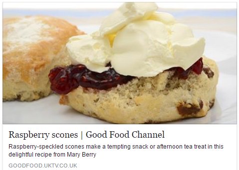 GoodFoodChannel's tweet photo. For #NationalCreamTeaDay treat yourself to these #raspberryscones #maryberrytotherescue >> https://t.co/KZcTfzEYj2 https://t.co/qIOfuq8BIO
