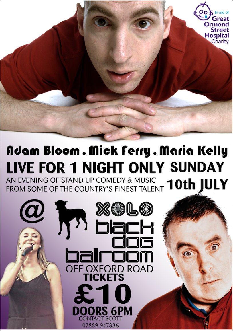 Here it is guys, Next months big even <a href="/premierinn/">Premier Inn</a> <a href="/placemadebyyou/">A Place Made By You</a> <a href="/SDEBDD/">simon ewins</a> <a href="/MCRWOW1/">MCRWOW</a> <a href="/GreatOrmondSt/">Great Ormond Street Hospital for Children</a> Please Share :-)