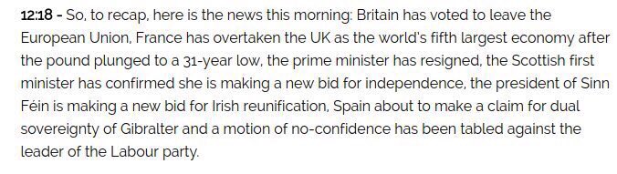 You never expect the Spanish Inquisition!!! #brexit