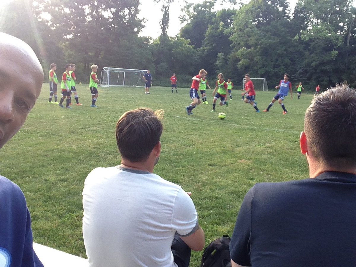 4ProFootball's tweet image. We have arrived in Connecticut and got a chance to watch the boys @ShorelineFCCT train #buildingconnection #Iam4pro