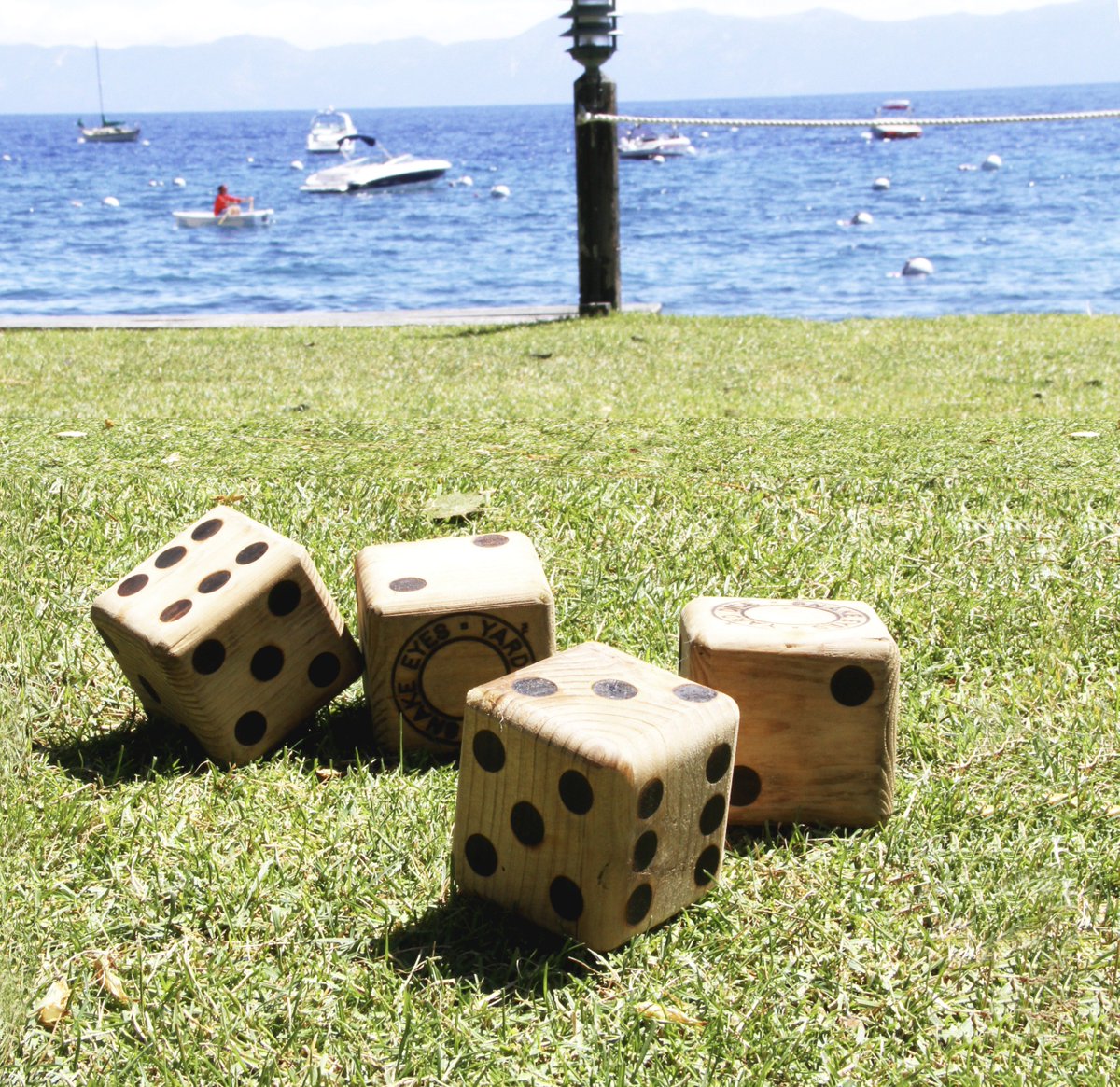 westshorecafe's tweet photo. Hang out on our lakeside lawn this summer and play #lawngames as you enjoy a drink and the view! #largedice #jenga https://t.co/7cW6VKEw6r