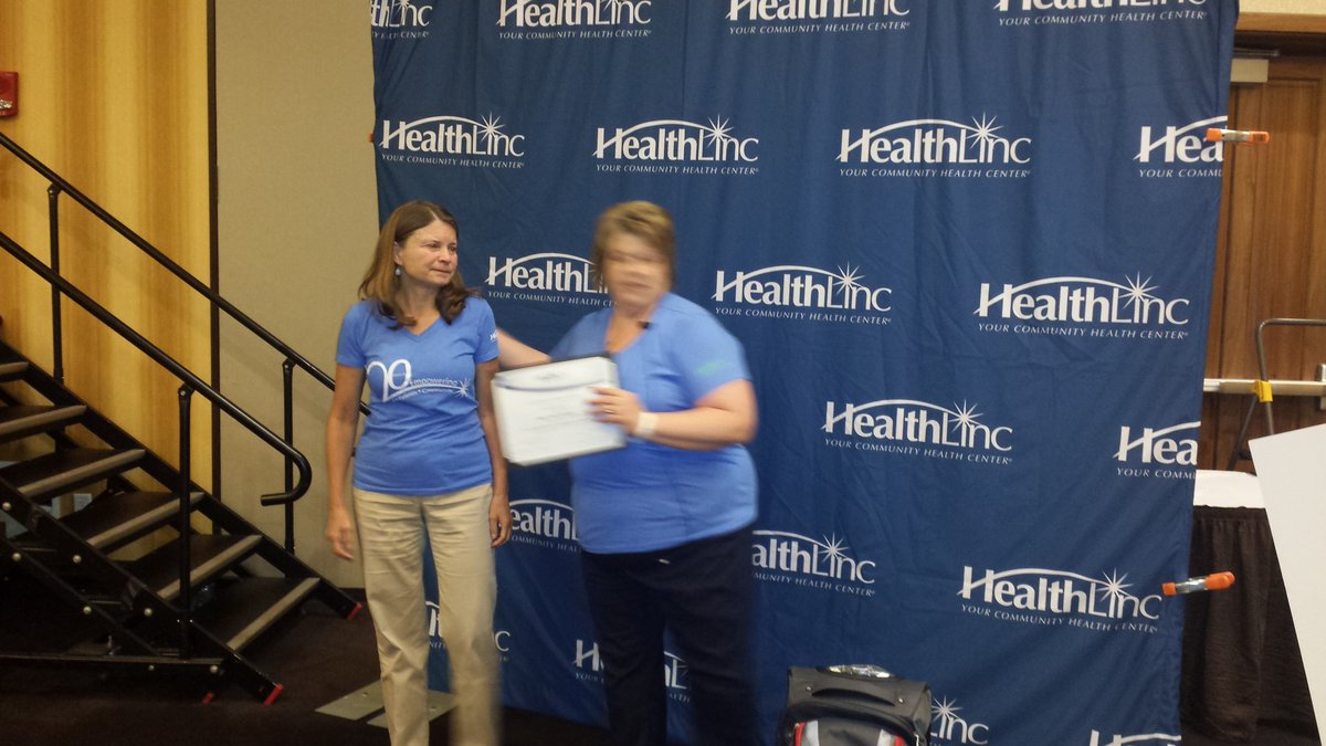 MariEV829's tweet photo. Congrats to Mary Beth also celebrating 20 yrs w/ HealthLinc! #healthlincconference https://t.co/uyxMPNFzhC
