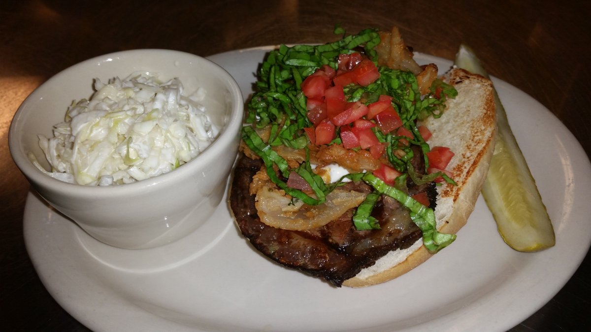 Goldbergs's tweet photo. Stop in today for a delicious prime rib sandwich special, or try our Reuben! https://t.co/1EhItbuGHW