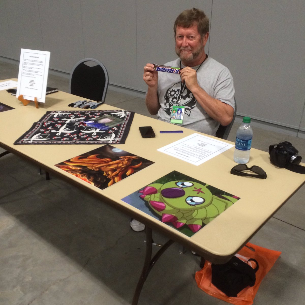 KoyaCon's tweet photo. Paul St. Peter is at his table signing autographs now!! https://t.co/2i8cTP4wrO