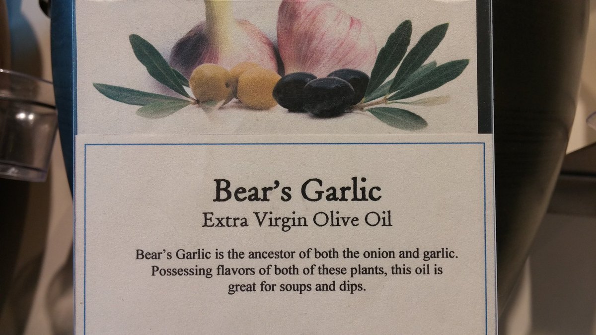 Bears Garlic XVO is in for the season! 
en.m.wikipedia.org/wiki/Allium_ur…. #bearsgarlic #infusedoil #delicious #FoodieFriday
