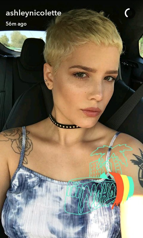 Halsey Tumblr Posts On Twitter Short Blonde Hair Is Back And It