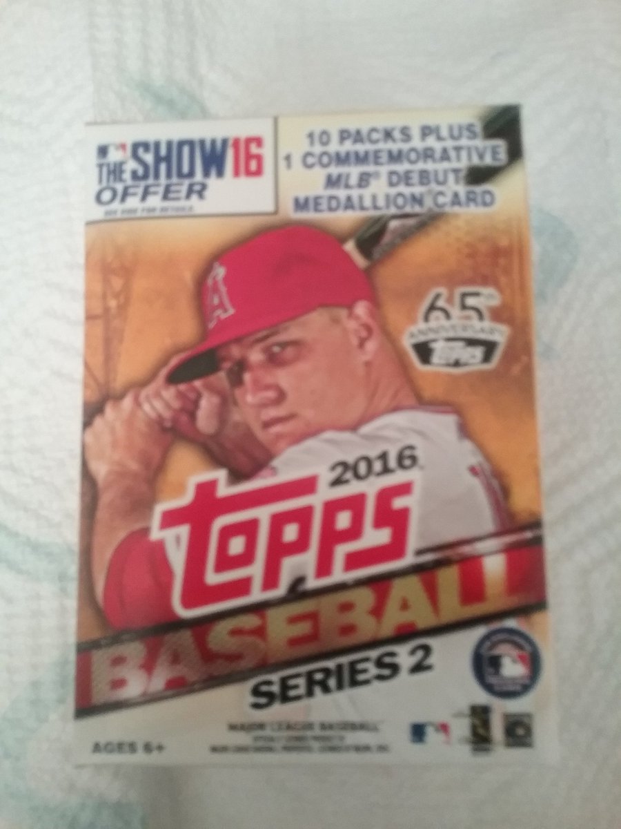 freehan11's tweet photo. #MyMailbox a blog post coming later today as I open a box of 2016 Series 2 @toppscards @sportscards @CavalierCards https://t.co/EPETPr81PF