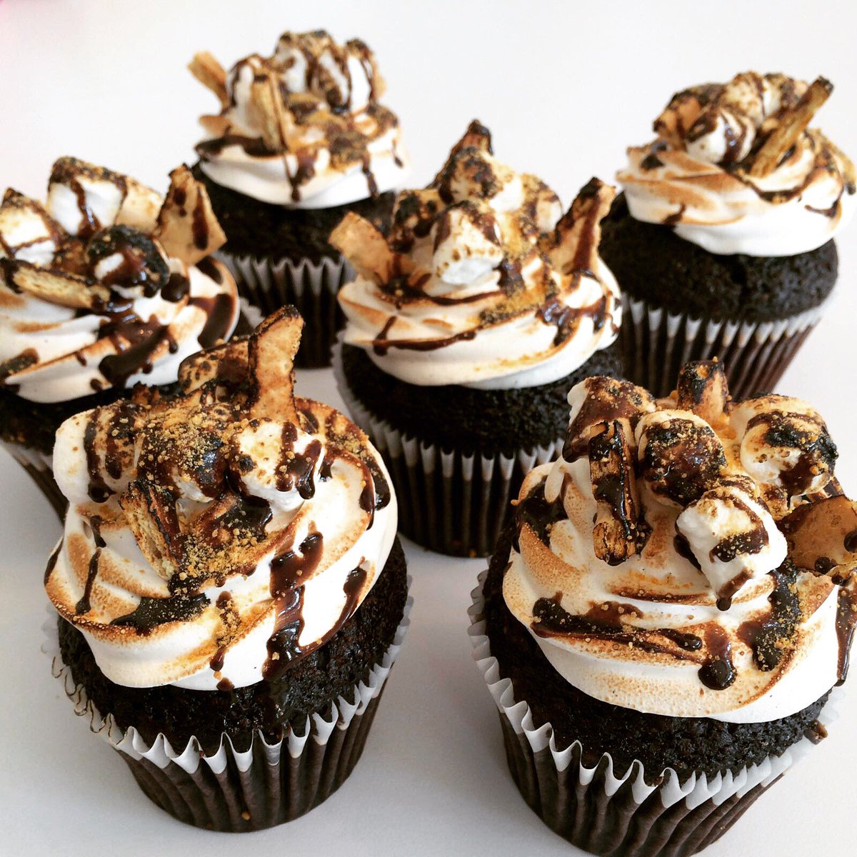 #S'mores...cupcake style! #Toronto #Markham #6ix #food #foodie #gta #toreats #the6ix #bakery #baked #chocolate #905
