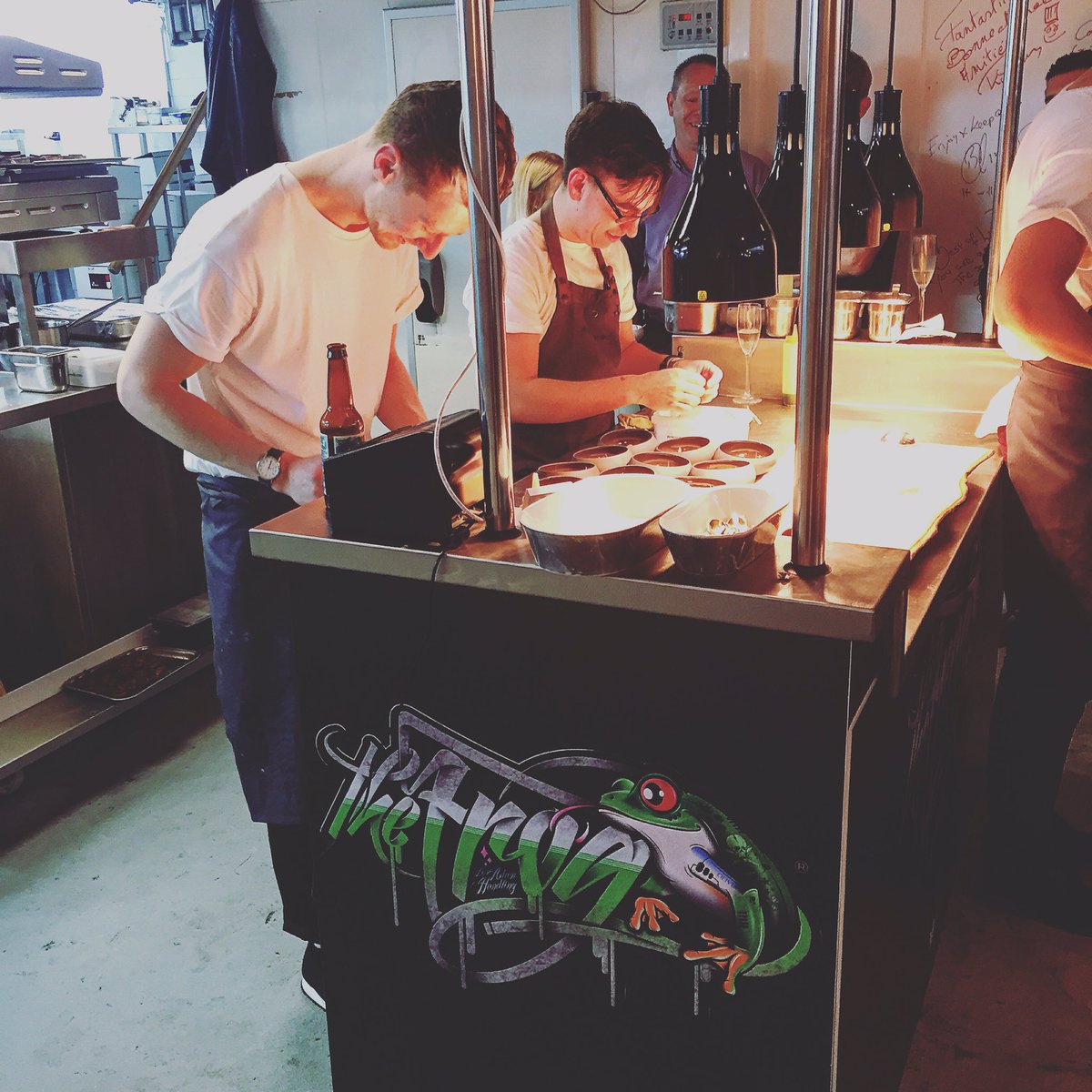 julienp92's tweet photo. Great launch last night at @TheFrogE1 Thanks @AdamHandling fantastic food and hospitality!! https://t.co/tQBAeAeheg