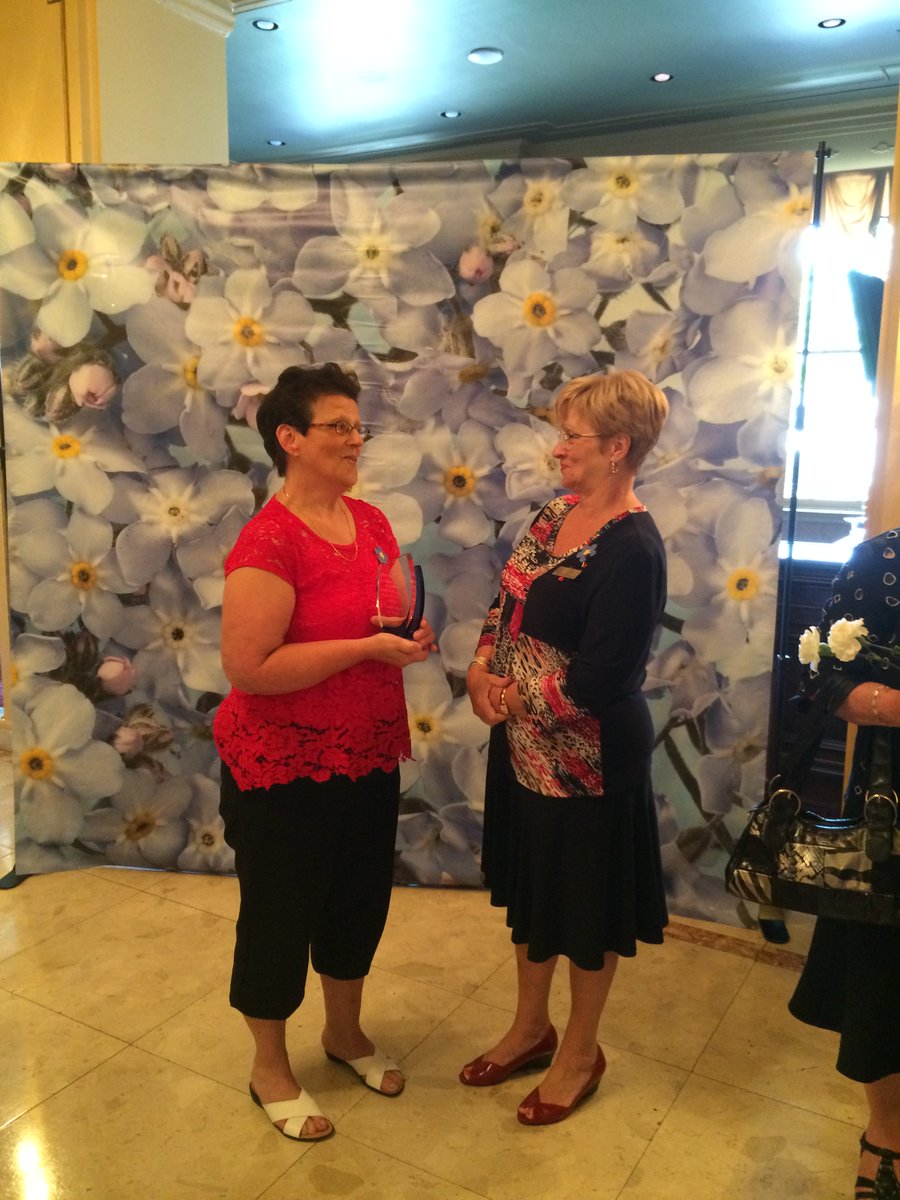 Congrats to Corinne from Andrews of Summerside for receiving the Dementia Friends Leadership Award this week! #PEI