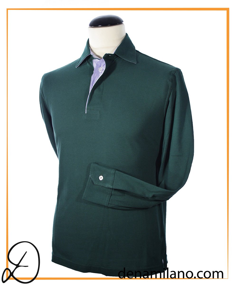 DenaMilano's tweet photo. Molto più di una #polo: #sportiva ed #elegante come una #camicia. #cotone #madeinitaly  https://t.co/vxEyNyzLX5 https://t.co/UQu8fO8AOv