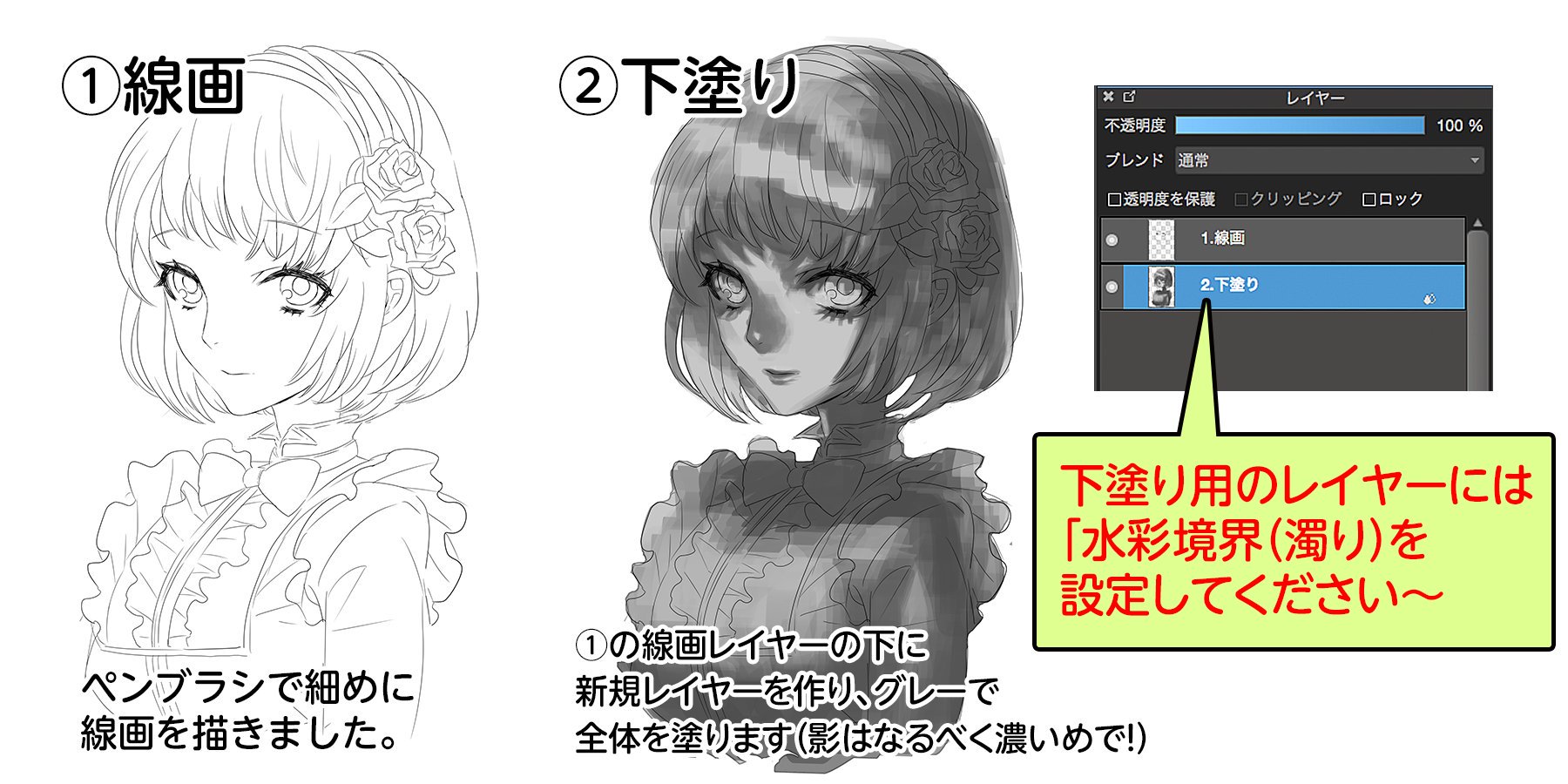 メディバンペイントで描いてみたまとめ Twitter