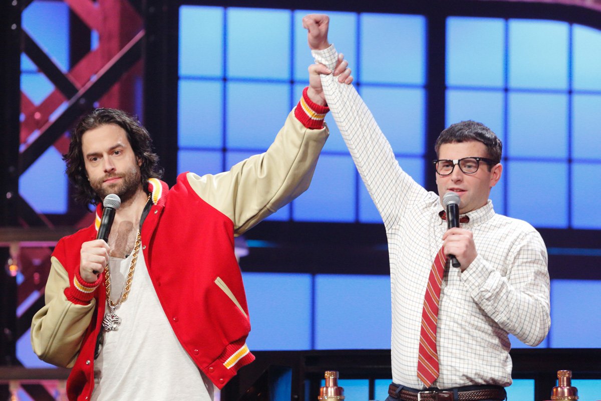 #LipSyncBattle Full Episode: @ChrisDElia vs. <a href="/BrentMorin/">Brent Morin</a> 

spke.co/28SGa4M
