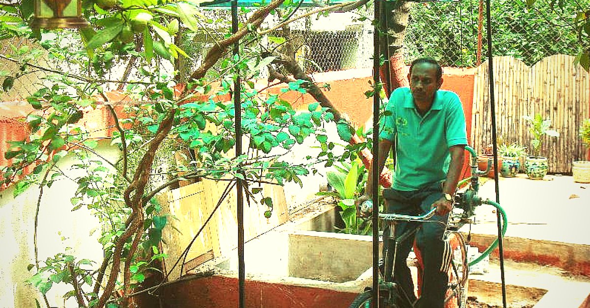 UN_Water's tweet photo. Every minute of cycling provides around 30-40 litre of #water to the garden: https://t.co/2H6bizEjPx
#Reuse #Recycle https://t.co/qd8msyMX81