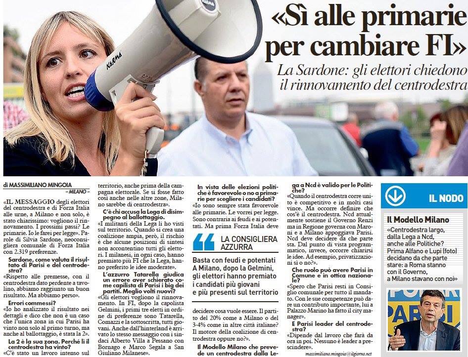 SardoneSilvia's tweet photo. Rinnovamento centrodestra non + rinviabile. Ora primarie per legge. In @forza_italia + spazio per giovani e merito https://t.co/sA2Io3VVHm