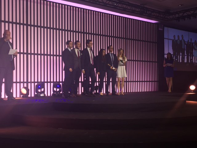EHLnews's tweet photo. Congrats Jonathan, Arthur, Kristina, Pierre, Béatrice &amp; Chris for #ExcellenceAward at #SBP2016 for Hotel Chandolin! https://t.co/mQ5cJ85dVt
