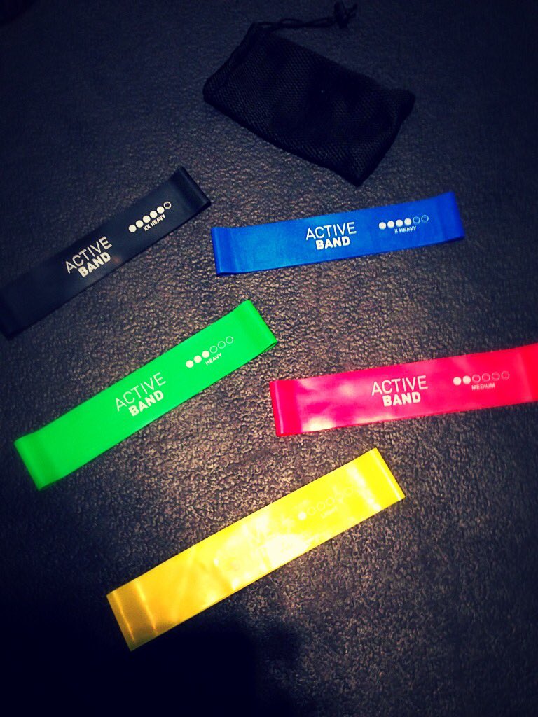 Practical and progressive resistant bands! Brill for rehab and training. Thanks <a href="/FunctionJigsaw/">FJActiveHub</a> <a href="/activekit/">INTAE KIM</a>