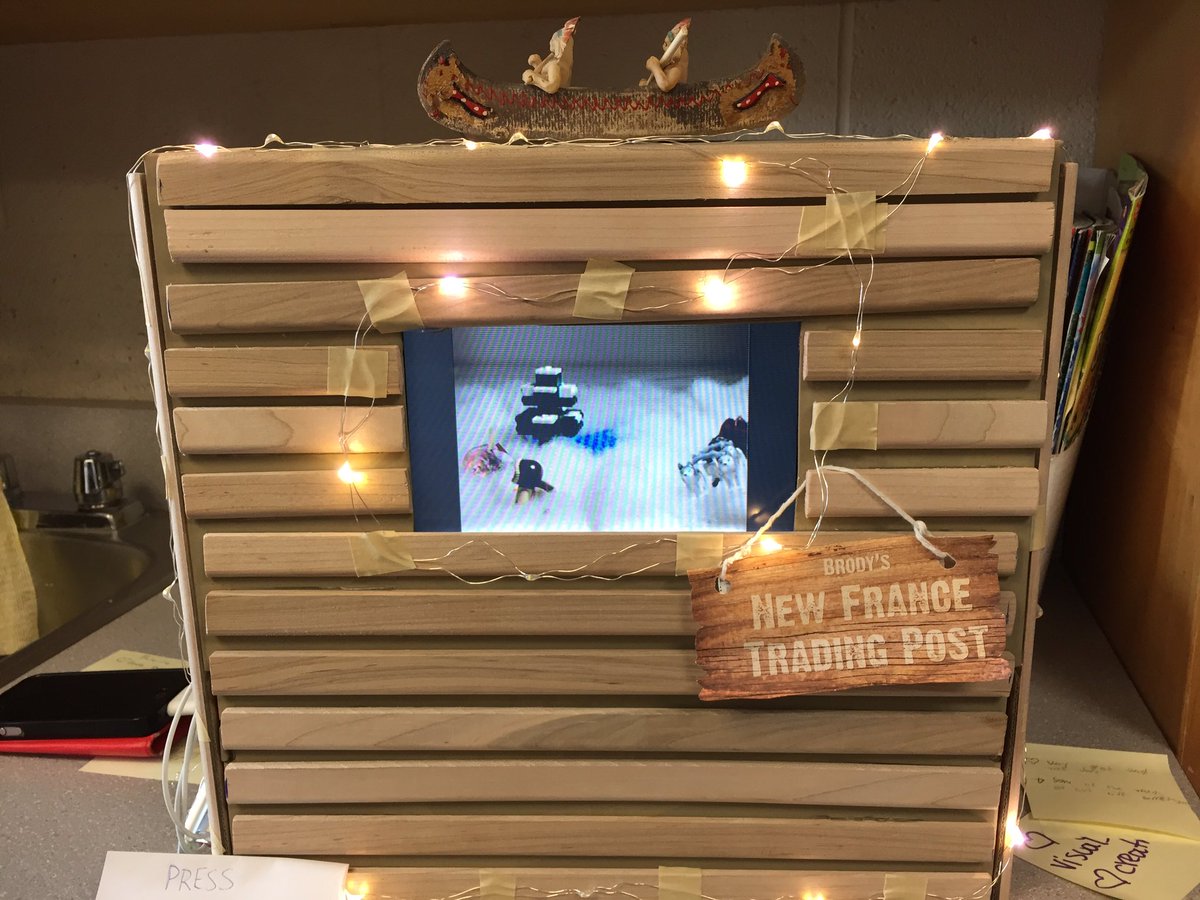 MrsTilleyHCDSB's tweet image. Gr 5 SS Inquiry project #wow #creativitymeetstechnology @HRBurlington @sharpeetypes