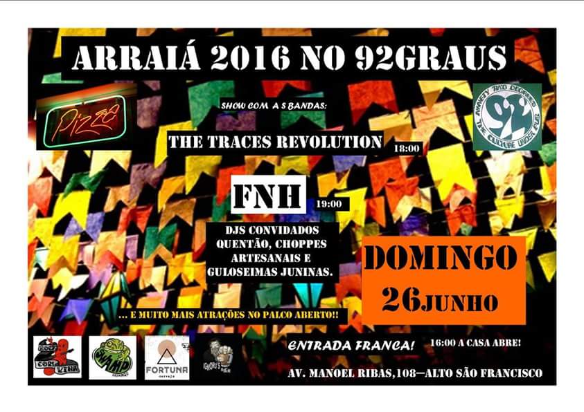 rockcomvina's tweet photo. Domingão, dia 26/06, vai rolar o Arraiá no #92Graus.
Se liga na programação. https://t.co/4NuVYwioND