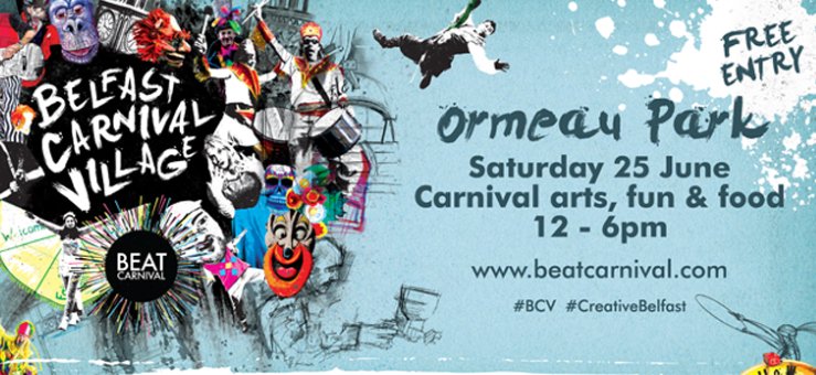 Good luck @BeatCarnival with Belfast Carnival Village tomorrow in Ormeau Park! Looks great! beatcarnival.com/belfast-carniv…