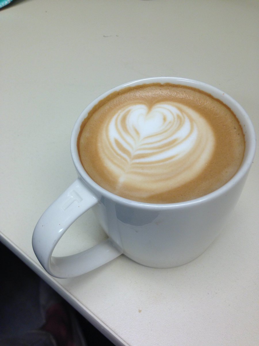 cdrake14's tweet photo. Our barista champion Irene practicing latte art in Larchmont .. https://t.co/ZnRleXj0jd