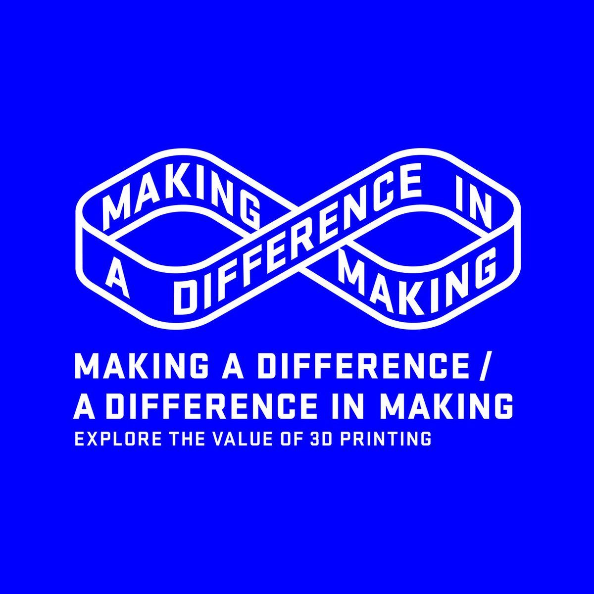 Discover how #3dprinting is 'A Difference In Making / Making A Difference' exhibit <a href="/reddot/">Red Dot</a>  <a href="/MaterialiseNV/">Materialise</a> Sept 2016