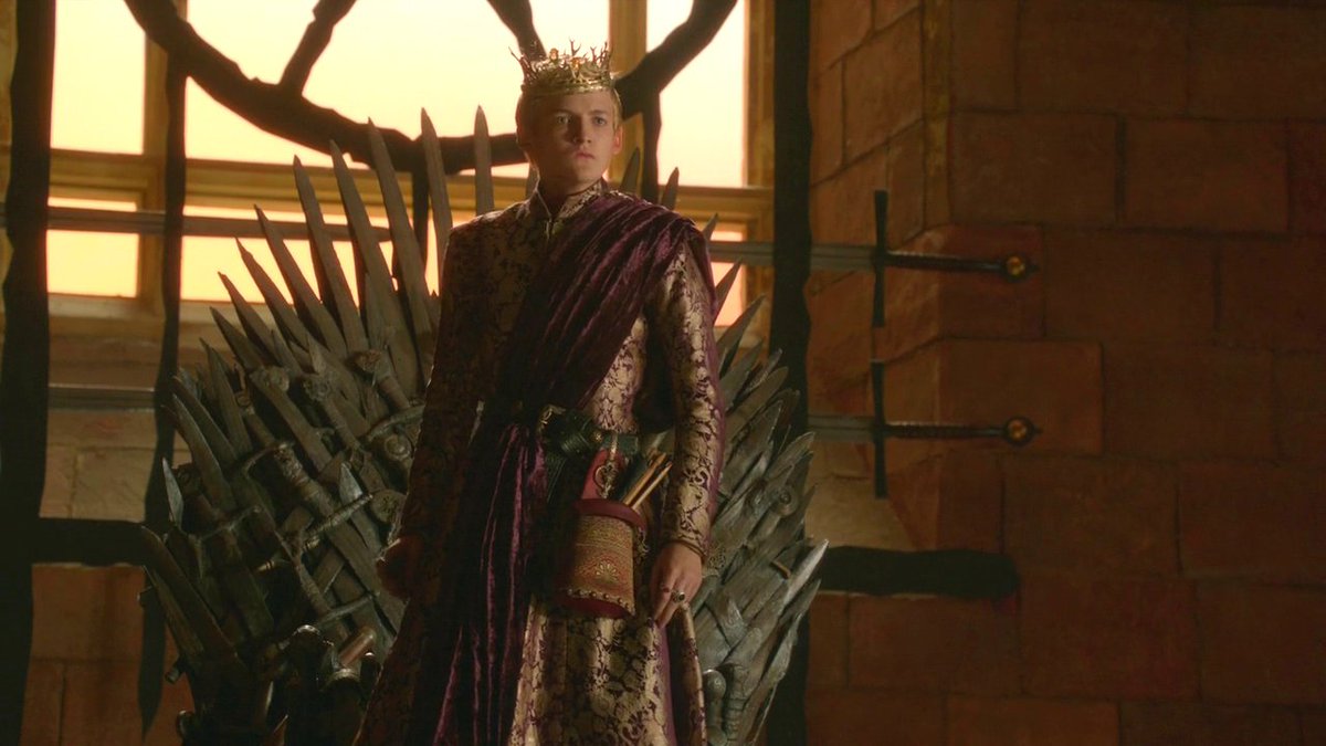 "Fear is better than love, Mother says.” Joffrey pointed at Sansa. “She fears me."
#GameofThrones 
#asoiaf