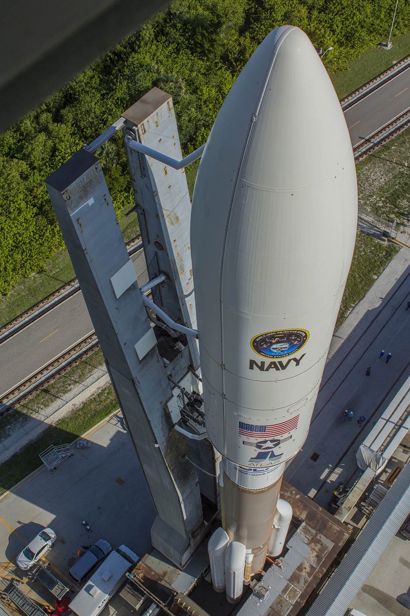 AllStuffSpace's tweet image. #MUOS5 fuelling complete! #GoAtlas #GoMUOS #AtlasV #commercial #MUOS #LaunchAmerica #WeAreGo #WeAreGoFL