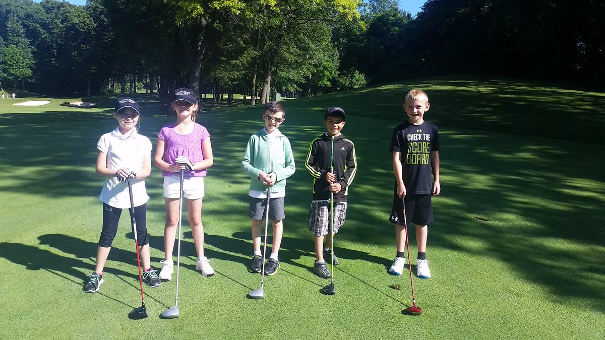 Last day of jr camp at <a href="/SH_Golf/">Shepherd's Hollow GC</a>. Yeah! # play day