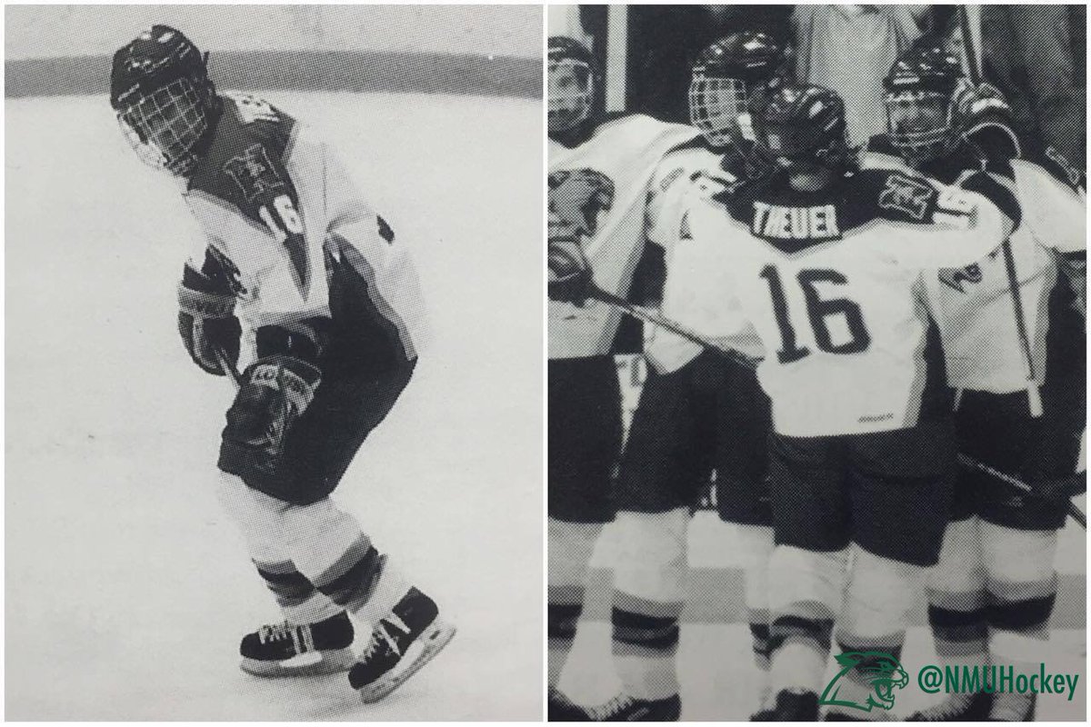 NMUHockey's tweet photo. #TBT: In 2001-02, Chad Theuer led NMU w/ 55 points (16g-39a). He's the last Wildcat to net at least 50 in a season. https://t.co/5PwxNxNYAc