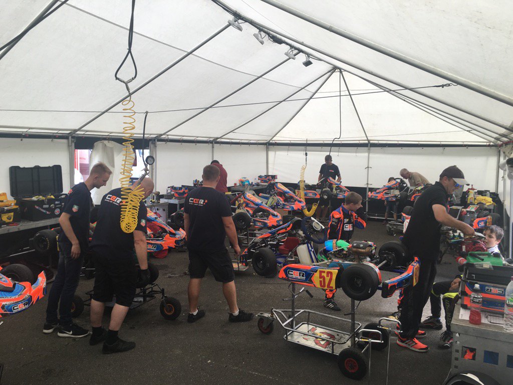 GVDRIVER's tweet photo. @CER_Team. Busy awning for round 3 of Super One @buckmore. Good luck to all the drivers this weekend. https://t.co/hZoZa6qI2k