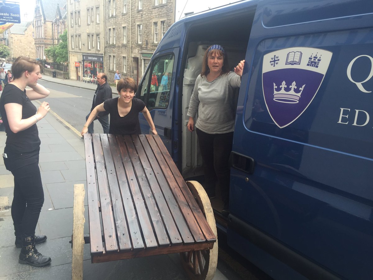 QMidsummer's tweet image. The get-in has begun.