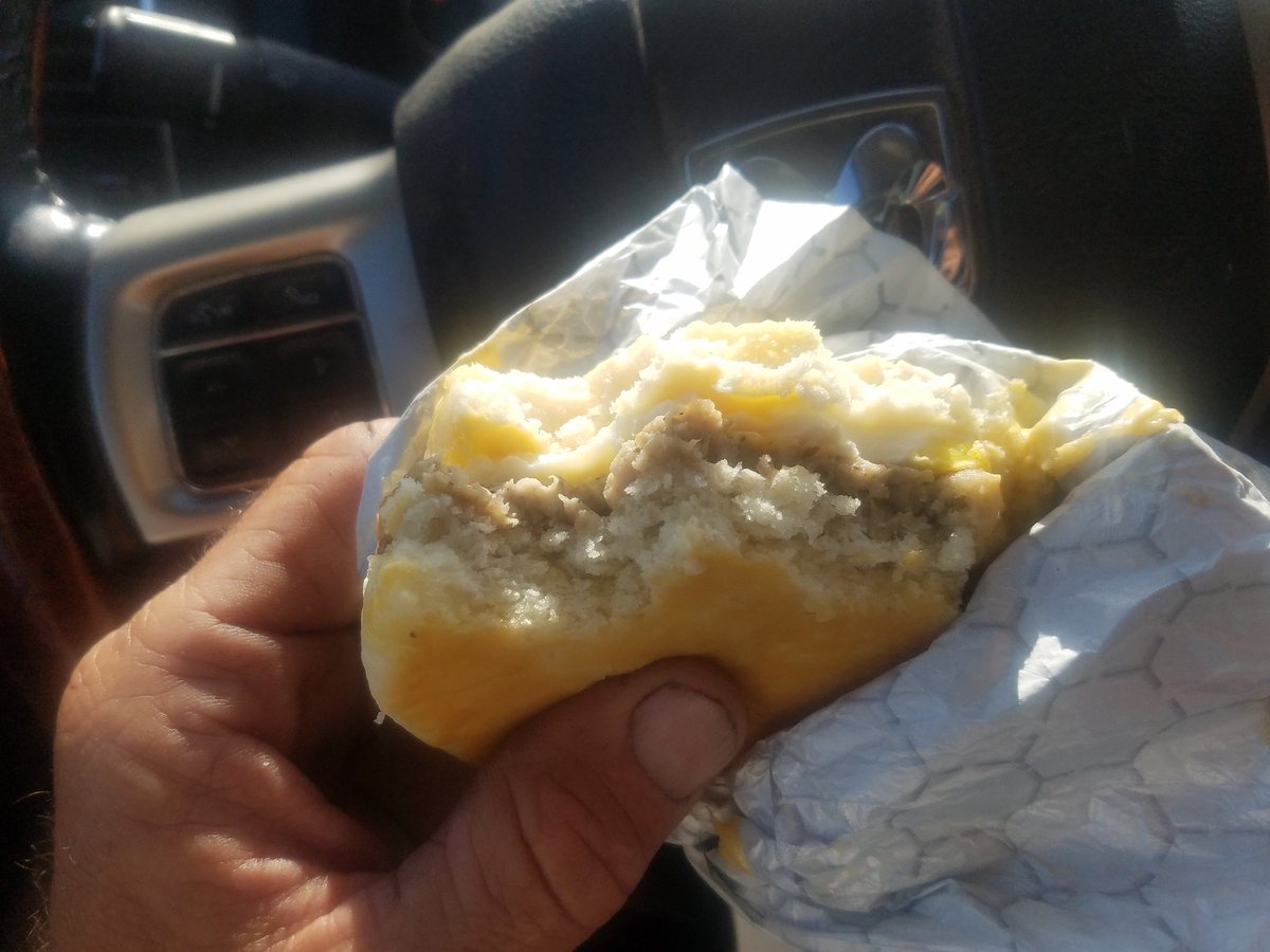 Cornfrmr's tweet photo. 3.72 for a breakfast sandwich that taste like cardboard. When will I learn?
#gasstationfood #ampride https://t.co/q3pboOwvi1