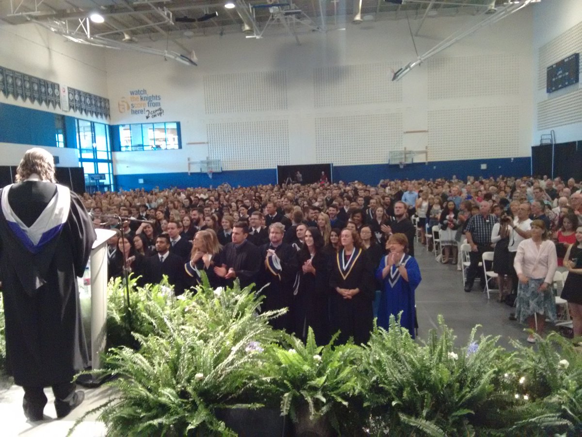 doctormctavish's tweet photo. Full house of future professionals. #ncgrad16 @Niagara_College https://t.co/vCf1UgZXyr