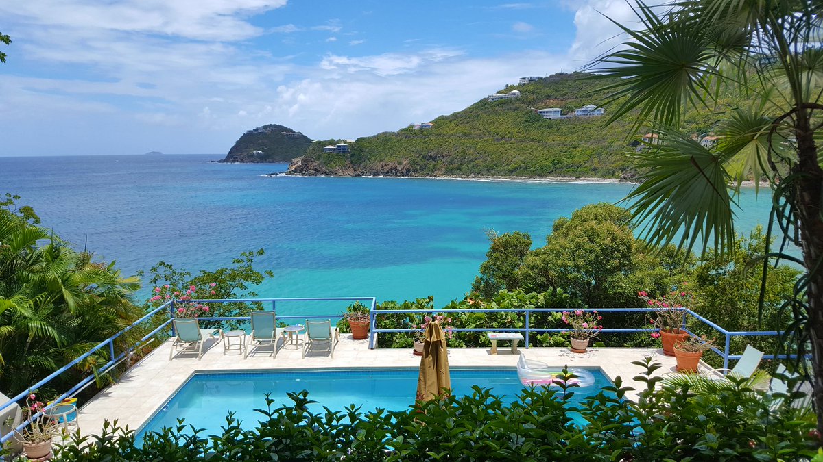 Pool or ocean? These are the tough choices in life #vacationtime #FridayFeeling #islandtime #stjohn #beautifulviews