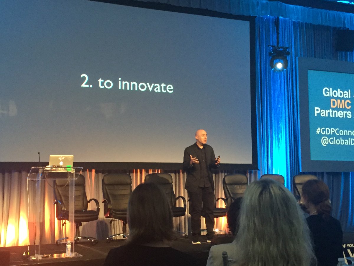 LAIspeakers's tweet photo. .@MitchJoel takes the stage at the #GDPConnection to discuss the #ageofefficiency. @GlobalDMCs https://t.co/EdiklWPdT2