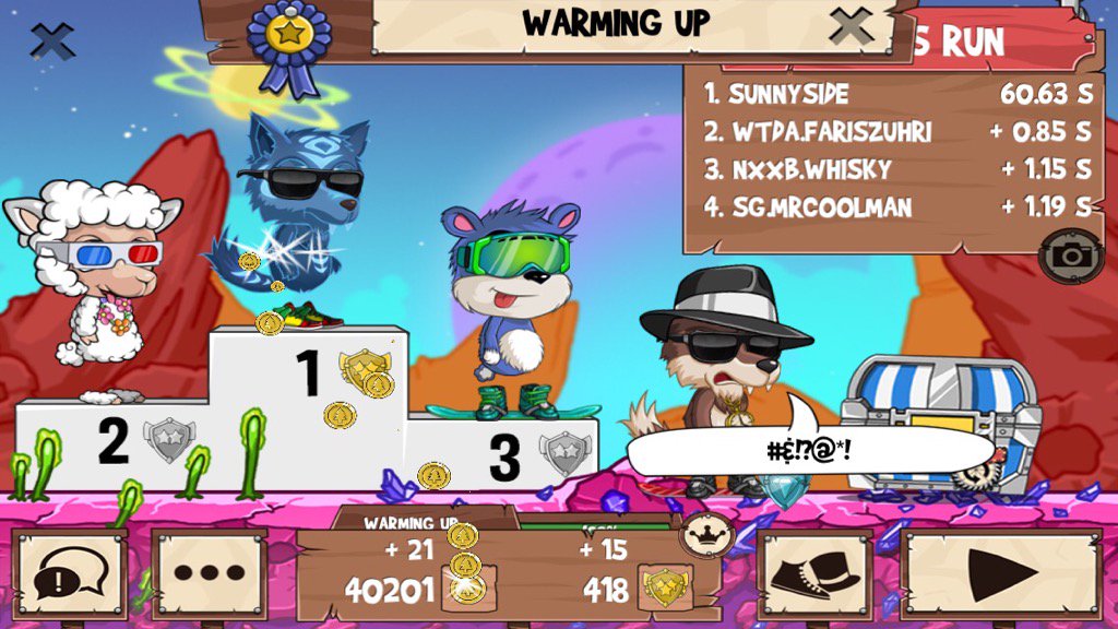 sunnysidefr's tweet photo. Want to catch an L? #funrun2 #fariszuhri #whisky #mrcoolman lol https://t.co/8lLWEc3EyD
