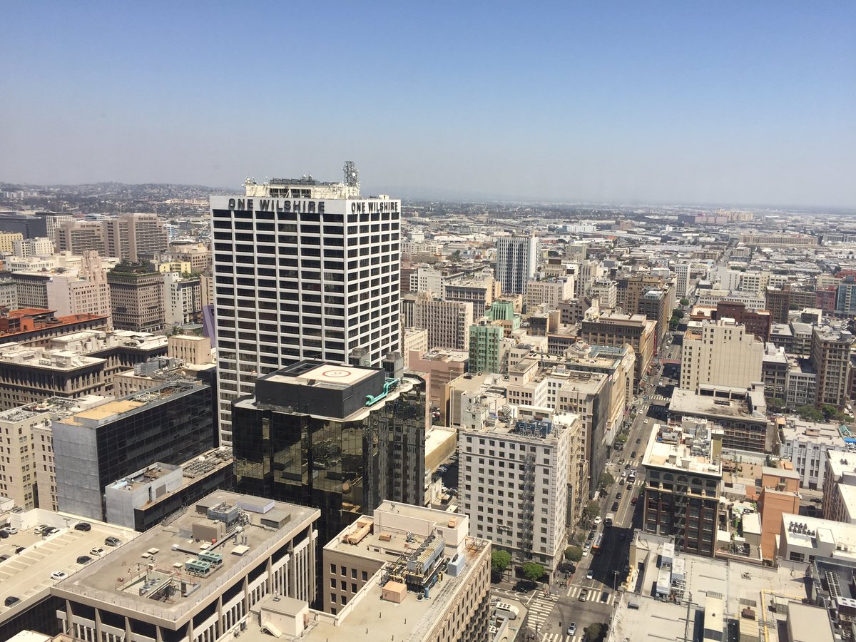 _MichelleCross's tweet photo. The makings of a good morning in #DTLA 🏢🏛🕍🏨🏣🏬 https://t.co/EGa8hJDiGZ