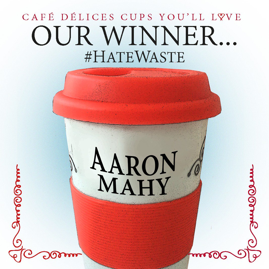 CafeDelices's tweet photo. Congratulations to Aaron. The final winner of our Friday coffee competition. Keep an eye out for our Summer Comp. https://t.co/W87GNxd7Hj