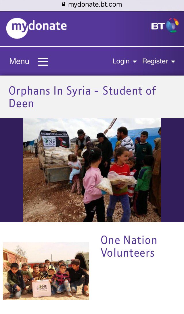 studentofdeen_'s tweet photo. I'm raising money for the Syrian orphans in need. Our ummah need our help 😪💔
Pls Donate, Share &amp; RT!
Link in my bio! https://t.co/vx4642LJca