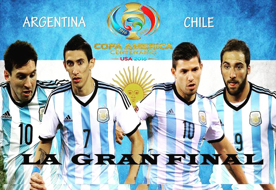 Copa America 2016 " La Gran Final" Domingo 26/06 21hs