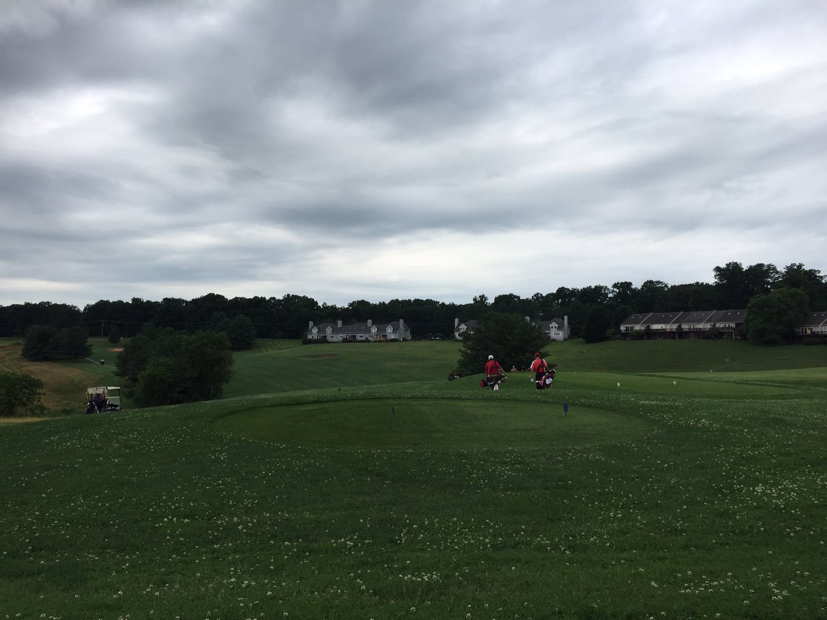 CVJGA's tweet photo. The weather is cooperating and we are underway at Ivy Hill. https://t.co/sqogY6FoBY