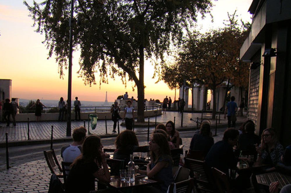 C'est un peu la soirée idéale pour échouer au Moncœur Belleville avec vue 280° sur Paname (1 rue des Envierges, 20e)