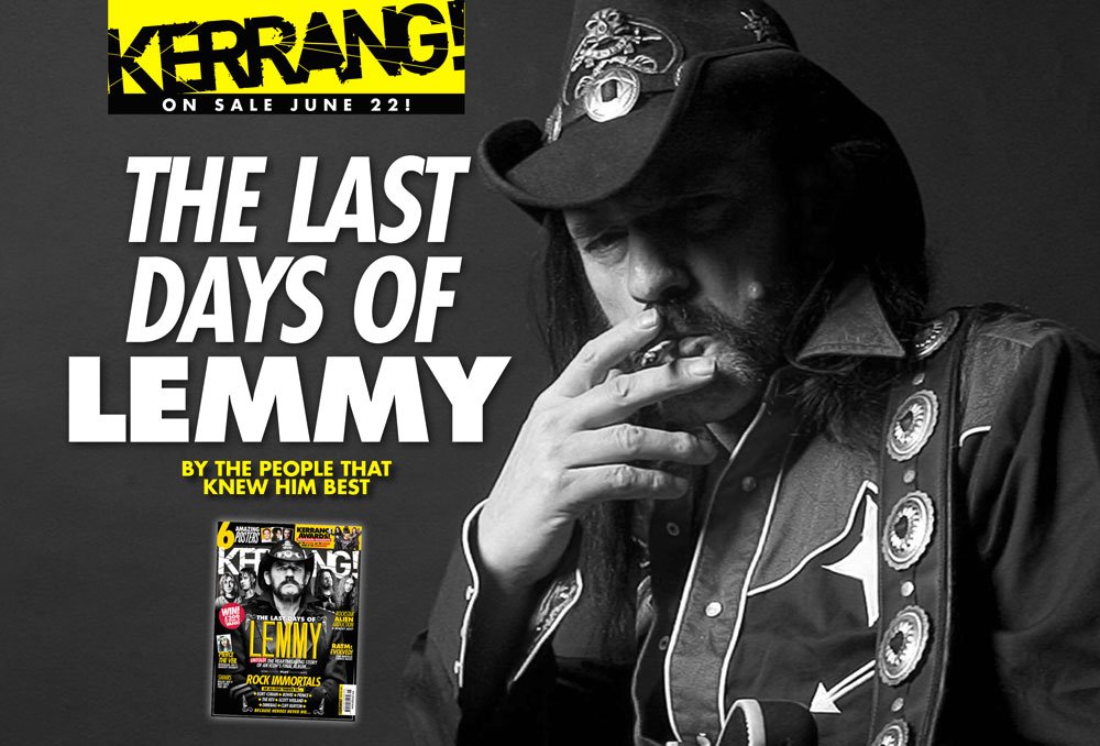 KerrangMagazine's tweet photo. Rock pays its respects to the late, great Lemmy in this week's Kerrang! @myMotorhead https://t.co/A5ZqI2uQKZ https://t.co/2d9NovqLeb
